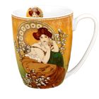 Mucha Topáz porcelánbögre díszdobozban 360ml